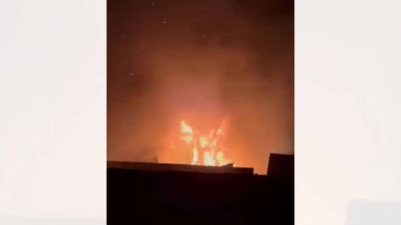 Watch: Fire breaks out at beachside cottages in Goa's Mandrem