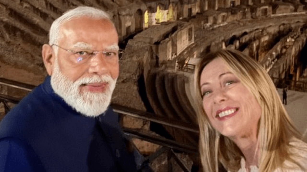 'Melodi' moment in Rome: Meloni welcomes 'friend' PM Modi with selfie and a warm message