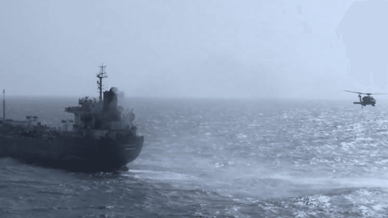 US military boards Iranian oil tanker suspected of breaching blockade