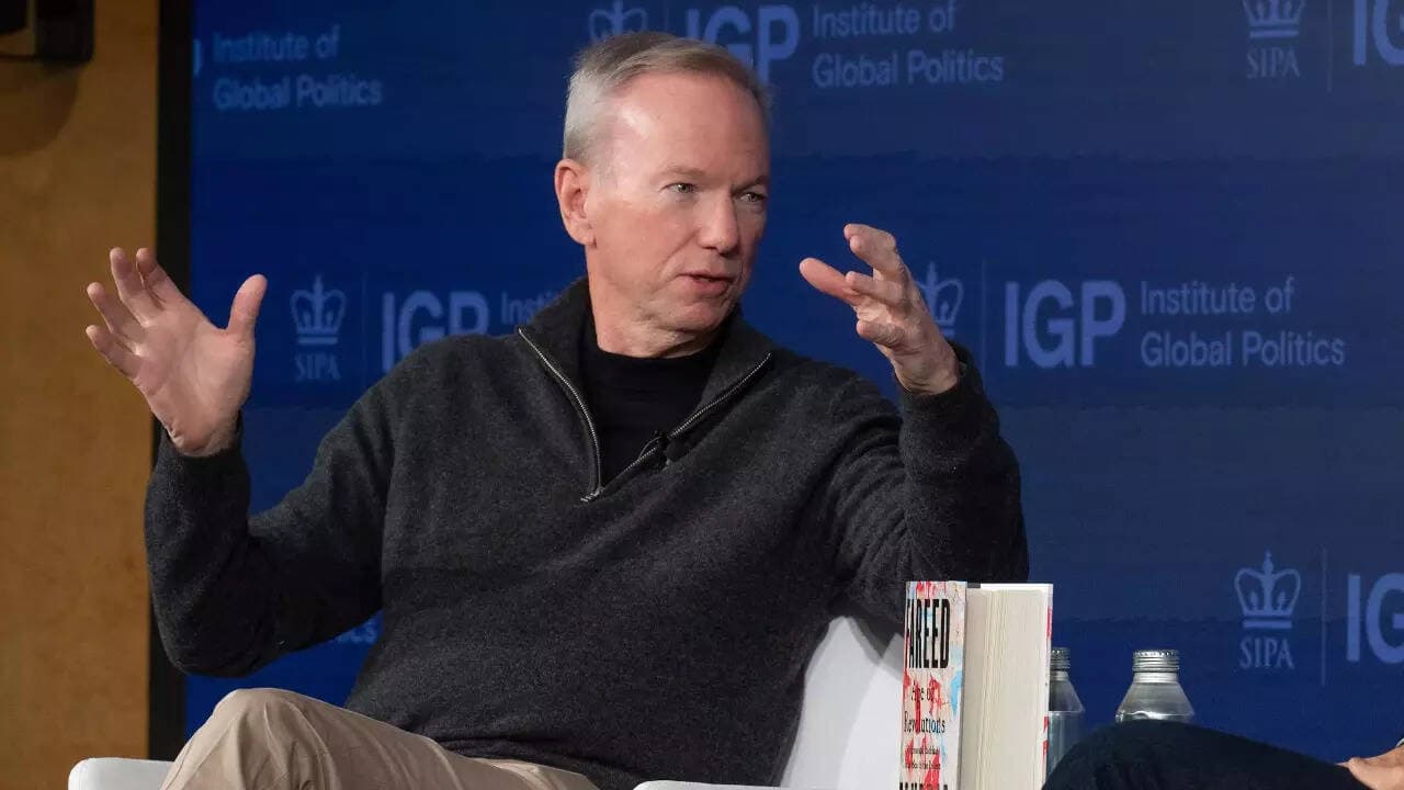 Former Google CEO says: Top engineers are no longer writing most of the code themselves