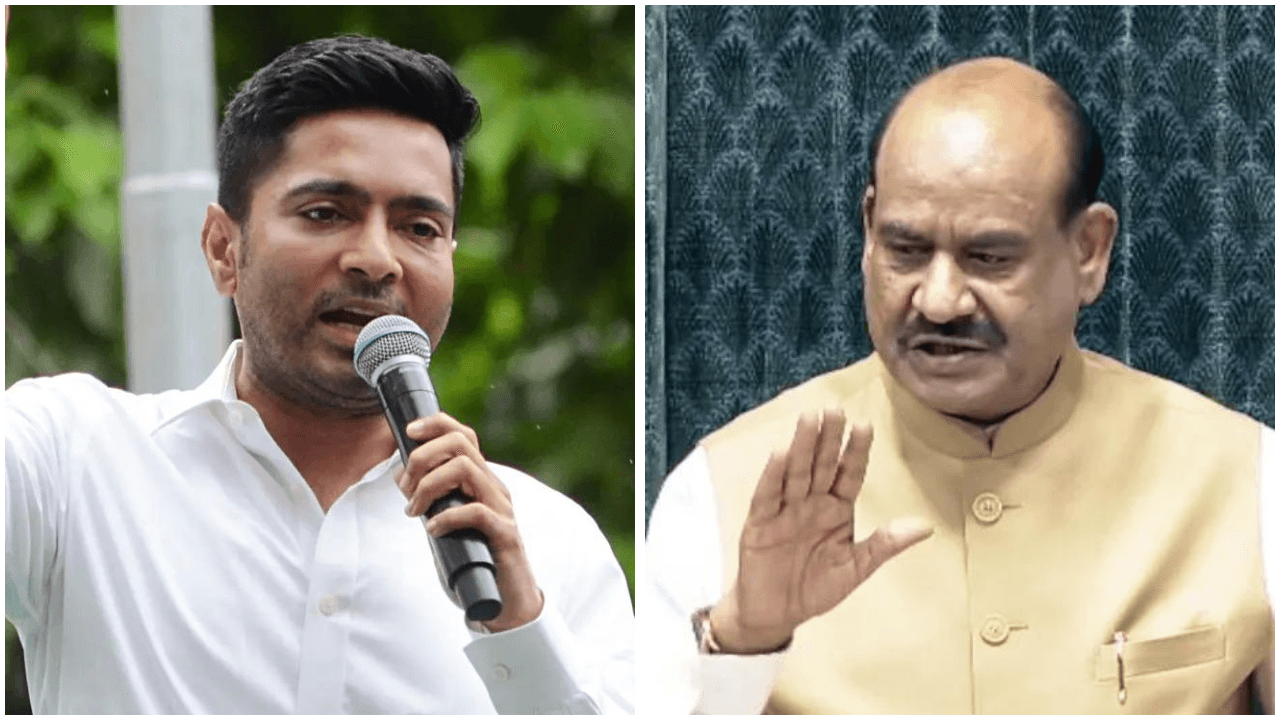 Abhishek meets Om Birla, seeks early decision on disqualification of 20 rebel MPs