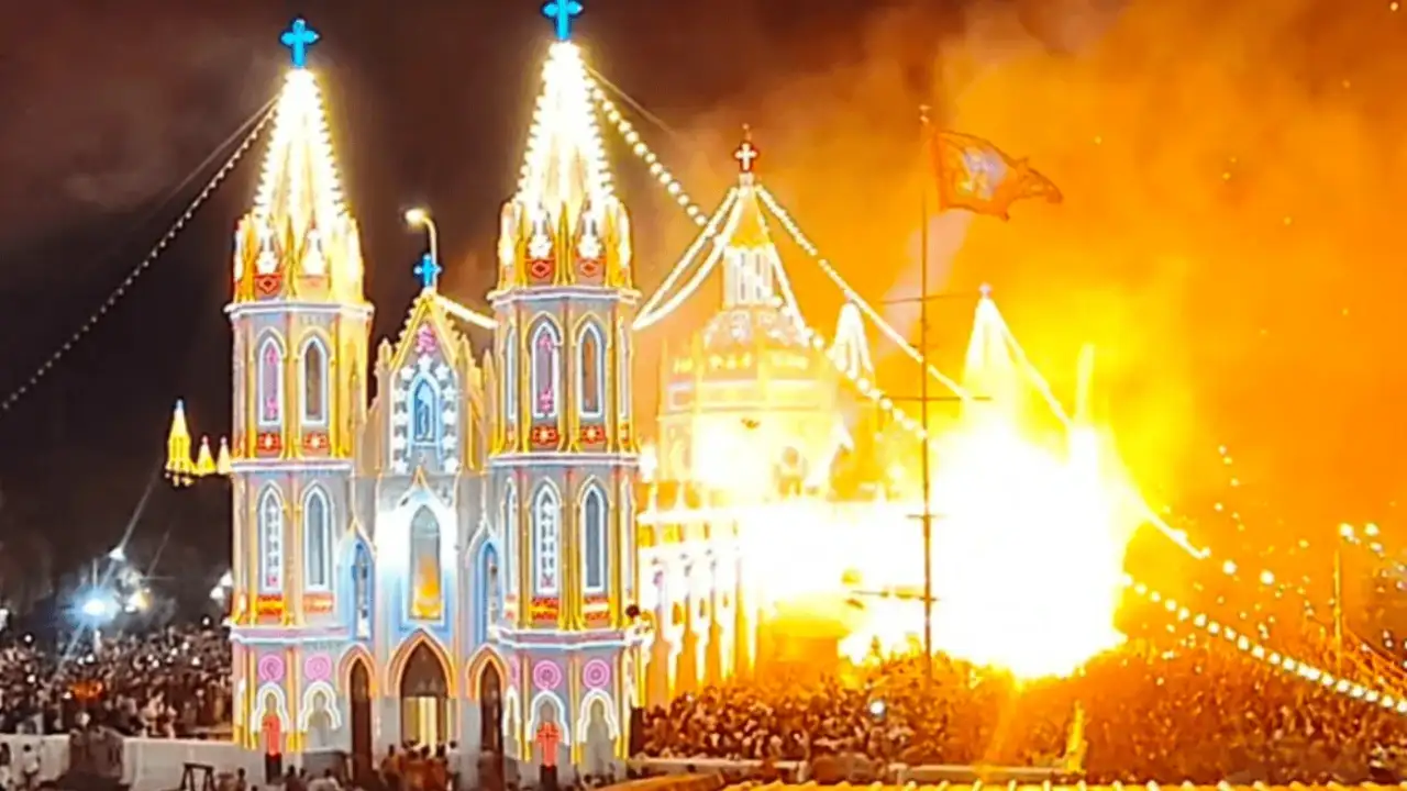 4 injured as helium balloons explode during Velankanni festival in TN