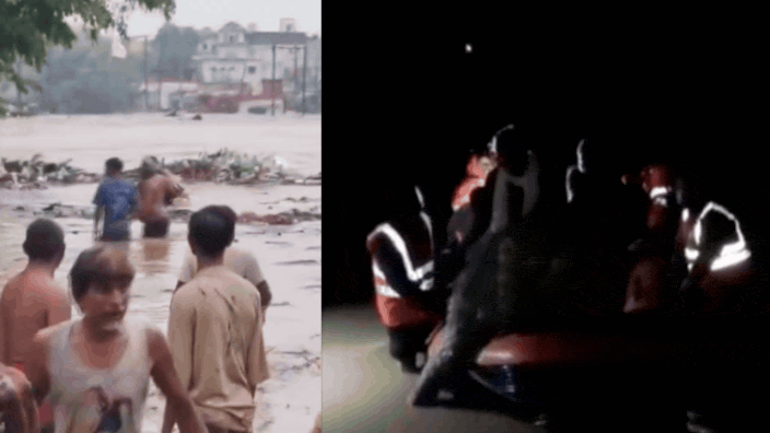 Flood scare in MP: IAF helicopters, SDRF teams deployed as Mandakini river overflows
