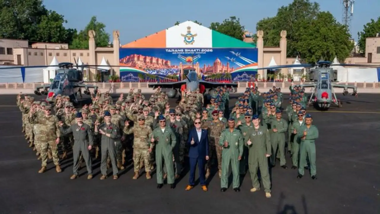 80 aircraft, 40 countries: IAF’s Tarang Shakti air exercise kicks off in Jodhpur 