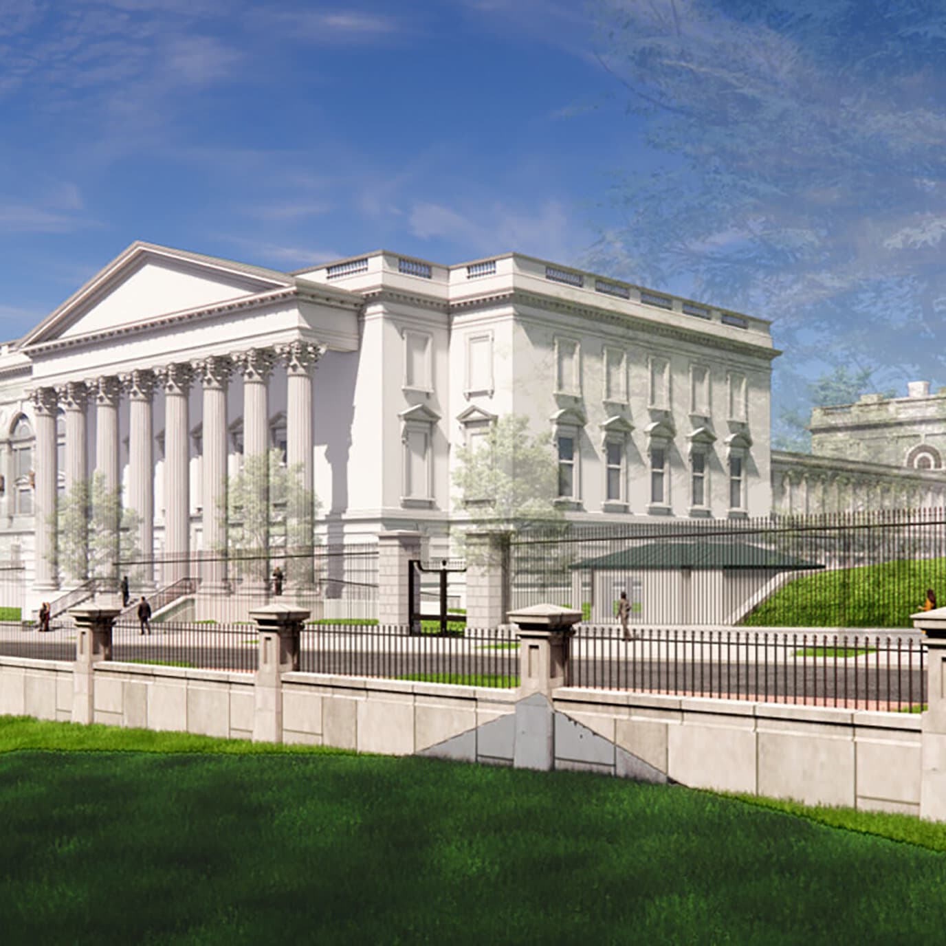 Trump Releases Latest Rendering of White House Ballroom Project