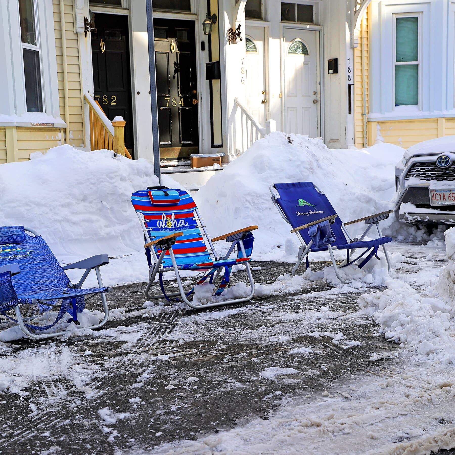 Who Has ‘Dibs’ on That Freshly Shoveled Parking Space?