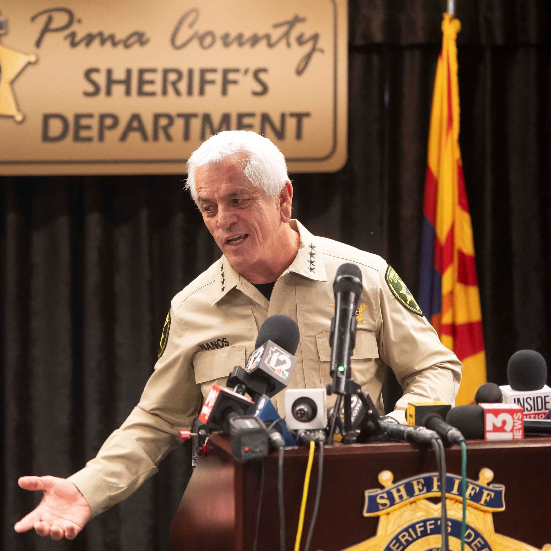 Nancy Guthrie’s Abduction Set Off a Storm. This Sheriff Is Riding It Out.