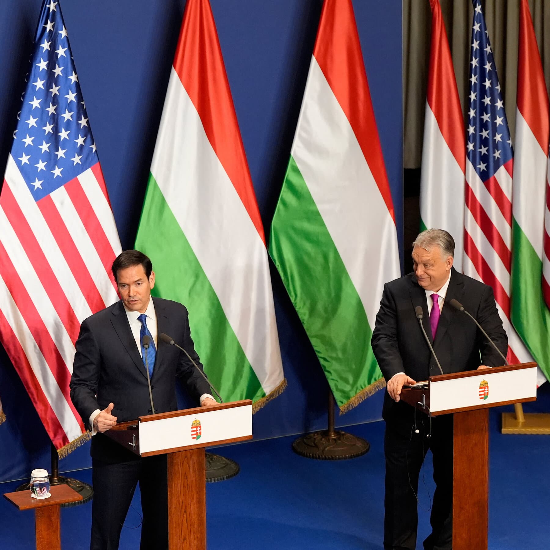 In Hungary, Marco Rubio Stresses Trump’s Support for Viktor Orban