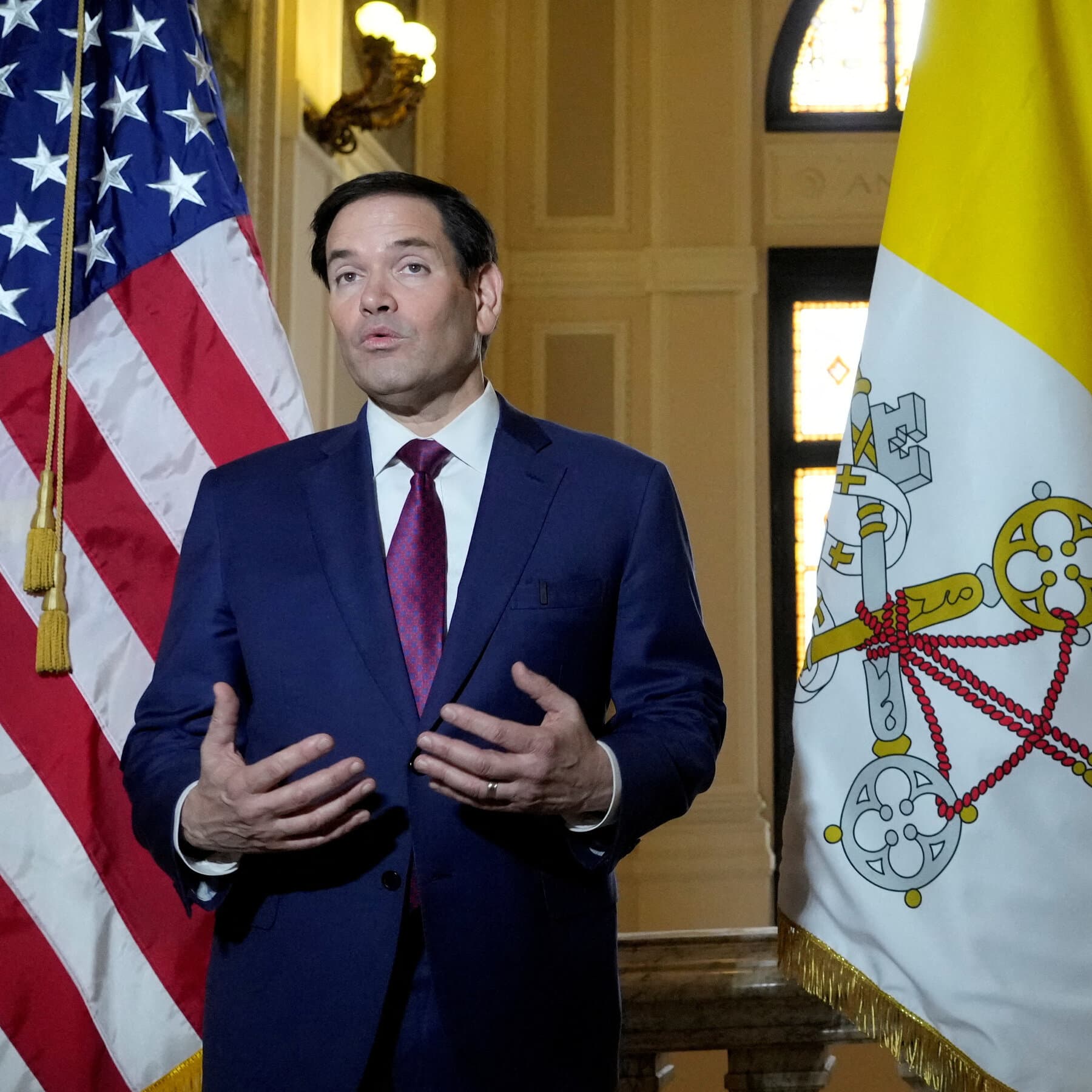 Rubio to Visit Rome, Officials Say, After Trump’s Feud With Pope and Meloni