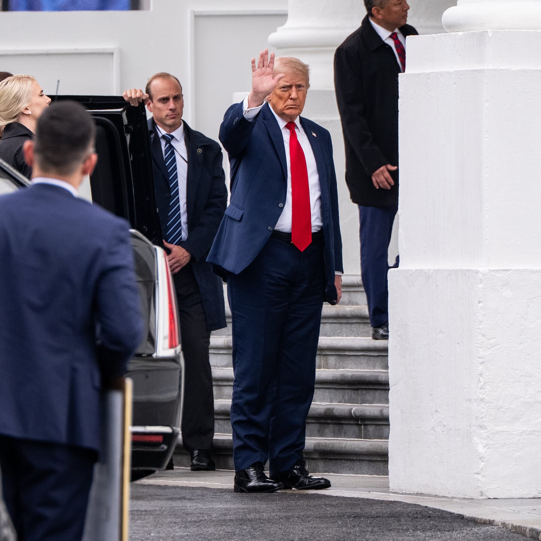 Trump Undergoes a Physical Exam at Walter Reed
