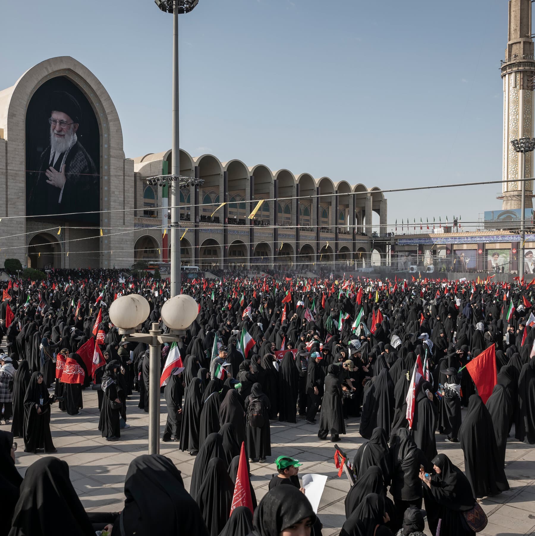 At Site Where Iran’s Slain Leader Lies, Some See a Symbol of His Failures