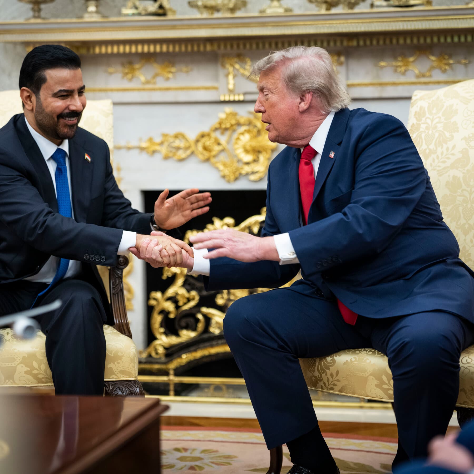 ‘We Love Iraq,’ Trump Tells New Prime Minister in Oval Office Meeting