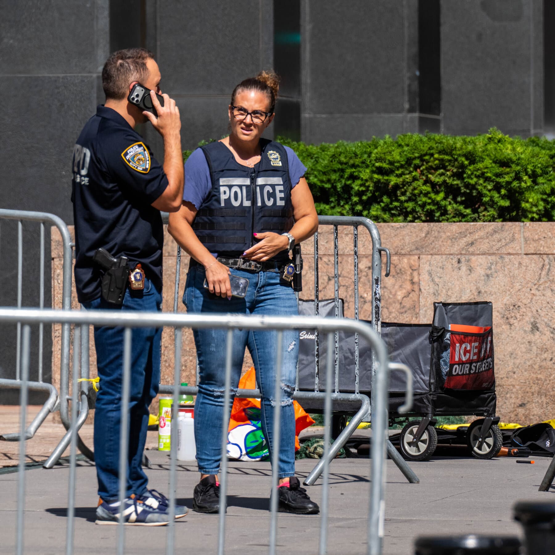 Man Sets Off Explosive Device Outside 26 Federal Plaza in NYC