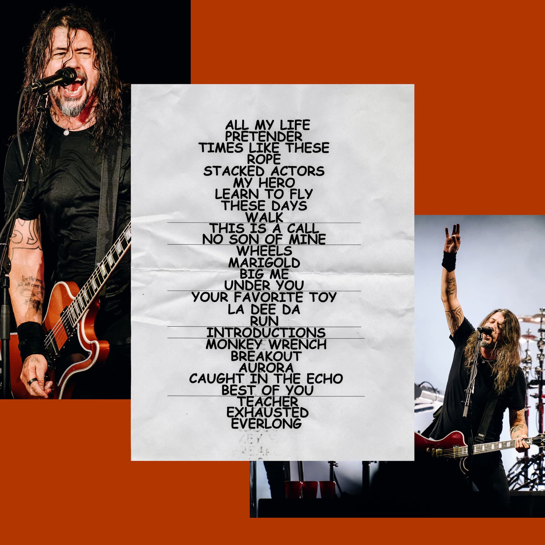 How the Foo Fighters Fill a Three-Hour Set List, Night After Night
