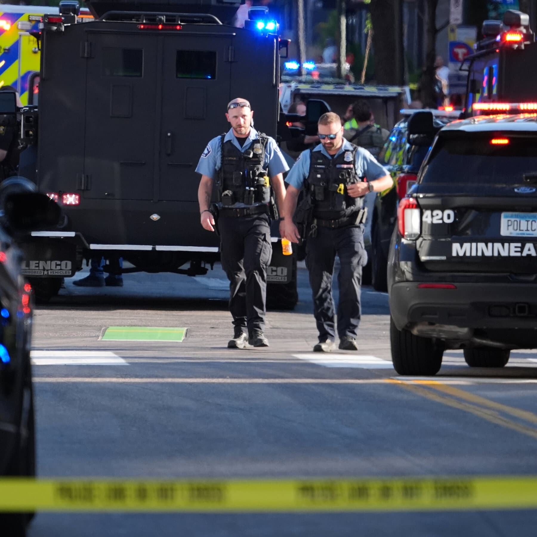 2 Killed and 2 Officers Shot at Minneapolis Apartment Building