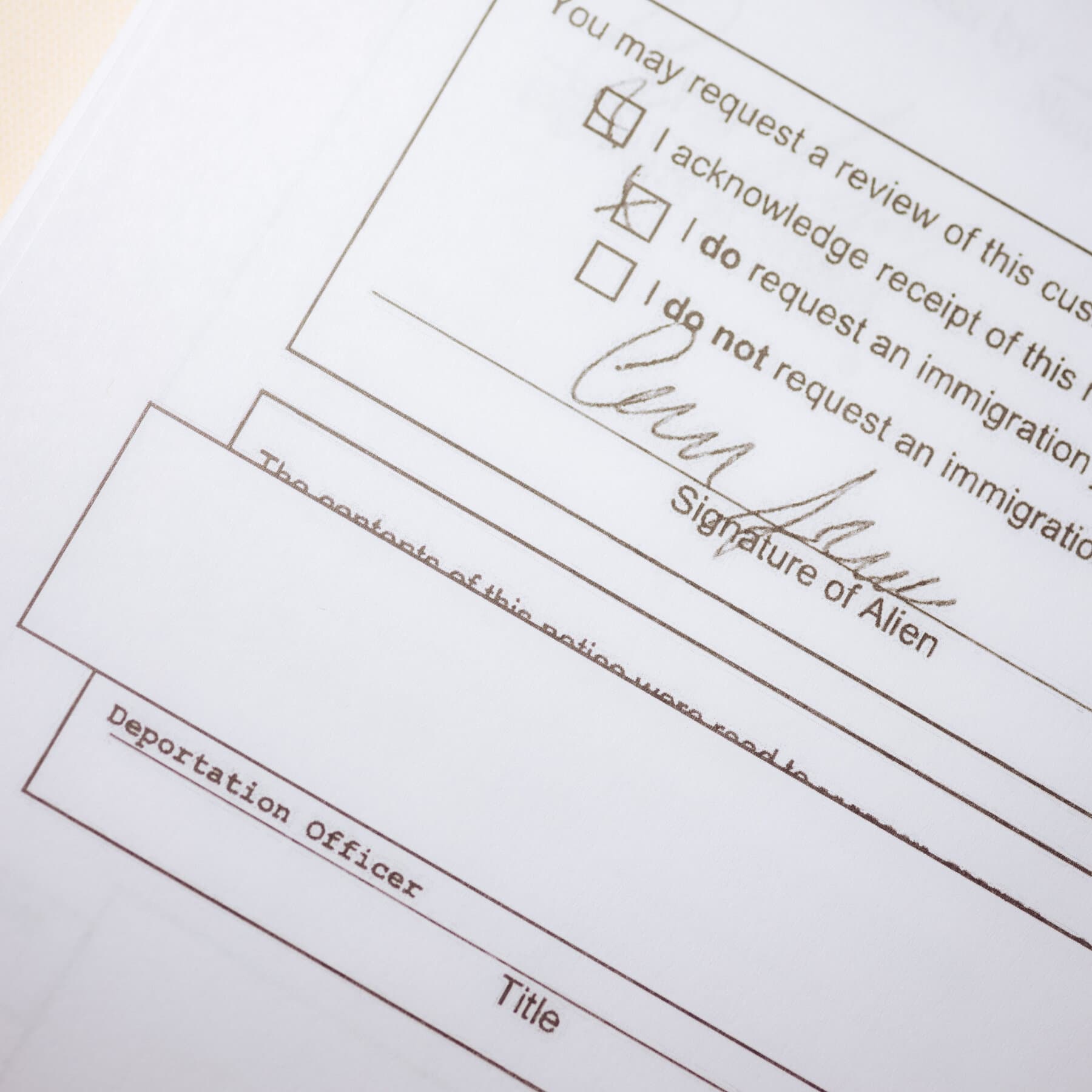 Immigrants’ Lawyers Say U.S. Is Redacting Documents Proving Legal Status