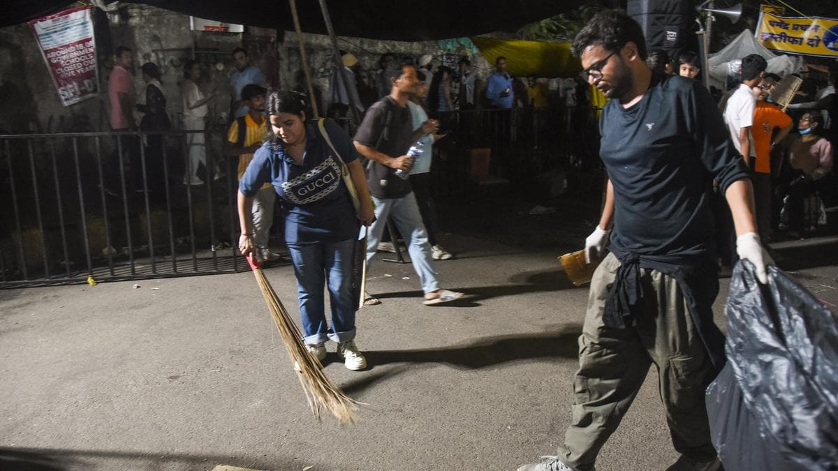 Mission accomplished, a site clean-up for Jantar Mantar’s next cause warriors