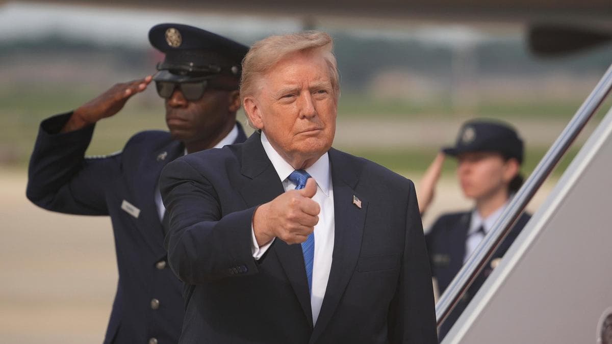 Trump says Iran is a ‘failing nation’ as he claims Strait of Hormuz blockade is hitting Tehran hard