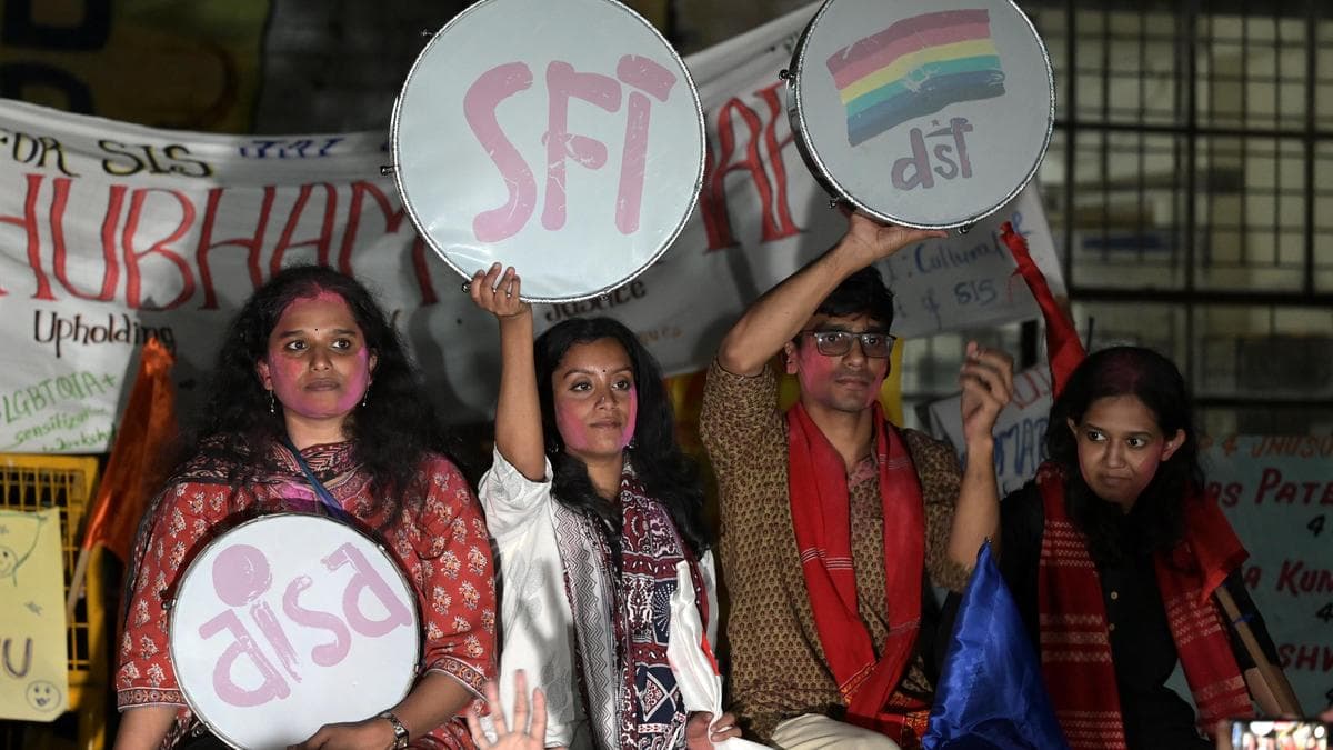 Villainised, vilified and rusticated: the high price of dissent on JNU campus