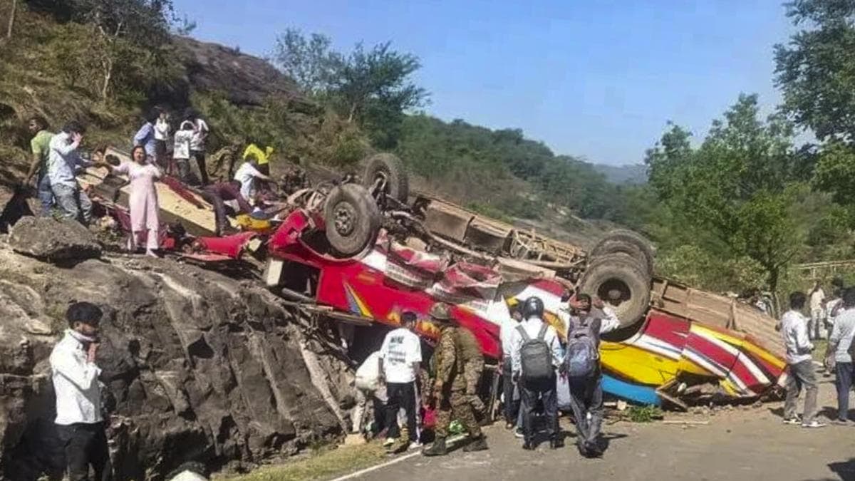 15 dead, over 15 injured after bus falls off road in Jammu’s Udhampur