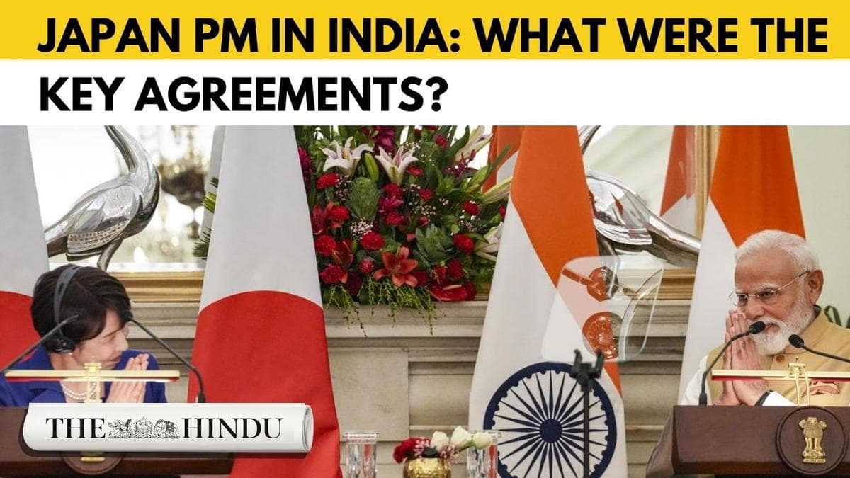Watch: PM Modi, Takaichi announce new roadmap for India-Japan cooperation