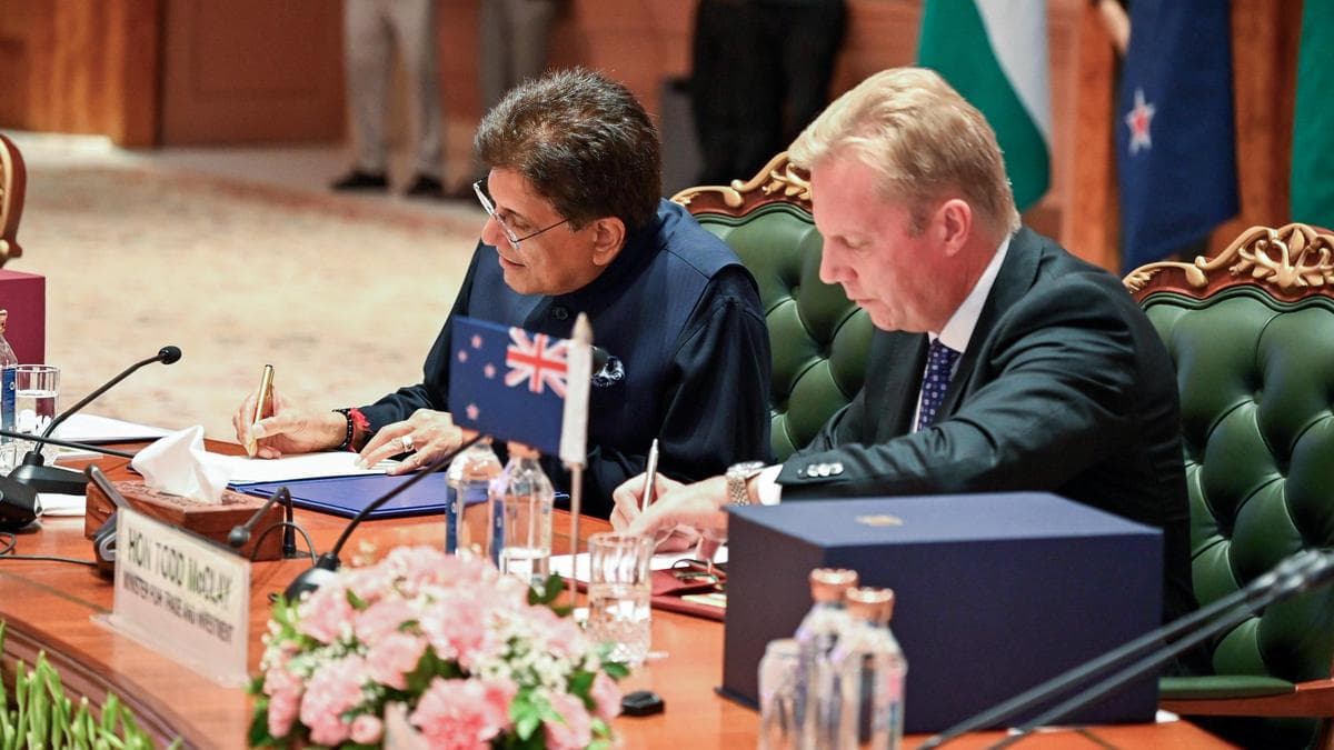 India, New Zealand ink free trade agreement