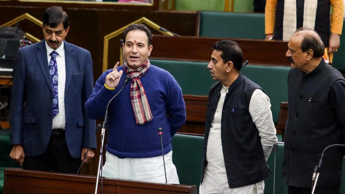 Omar Abdullah pleads with Delhi to keep beating ordinary Kashmiri youth: J&K LoP Sunil Sharma