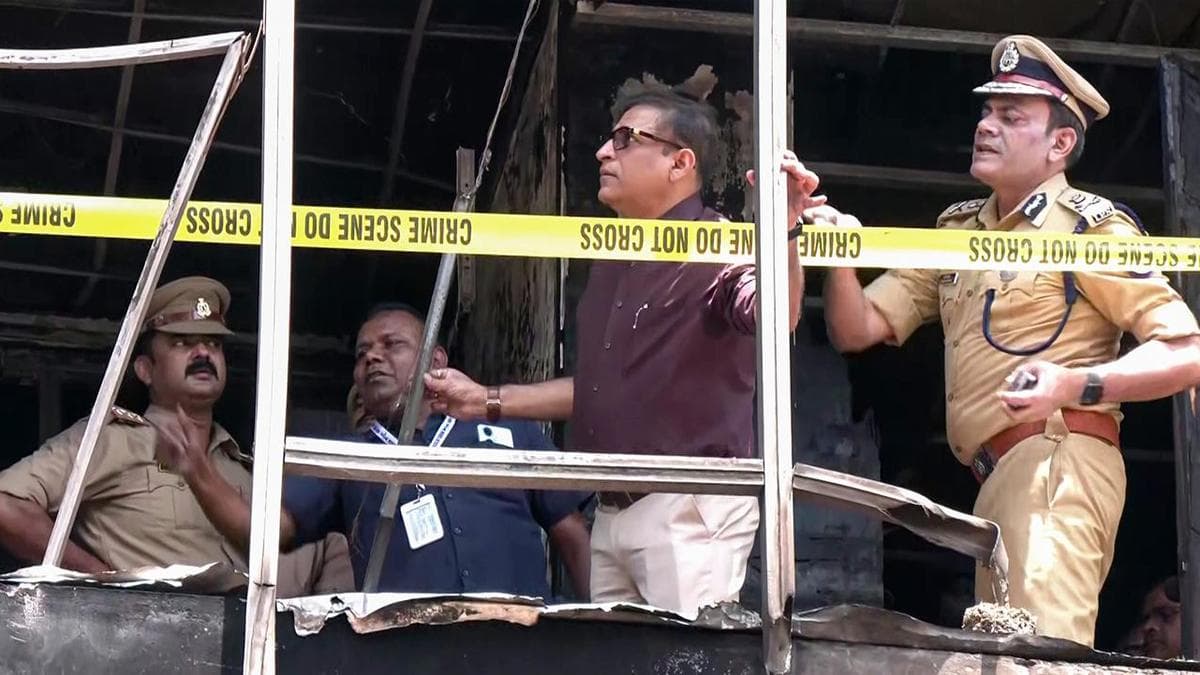 SIT inspects Lucknow fire incident site; Congress alleges Uttar Pradesh government’s negligence responsible for tragedy