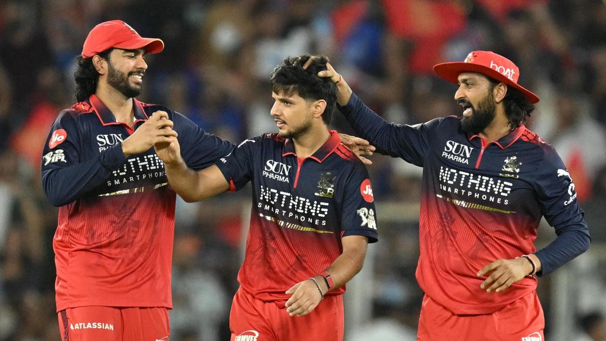IPL 2026 Final RCB vs GT | RCB restrict GT to 155/8