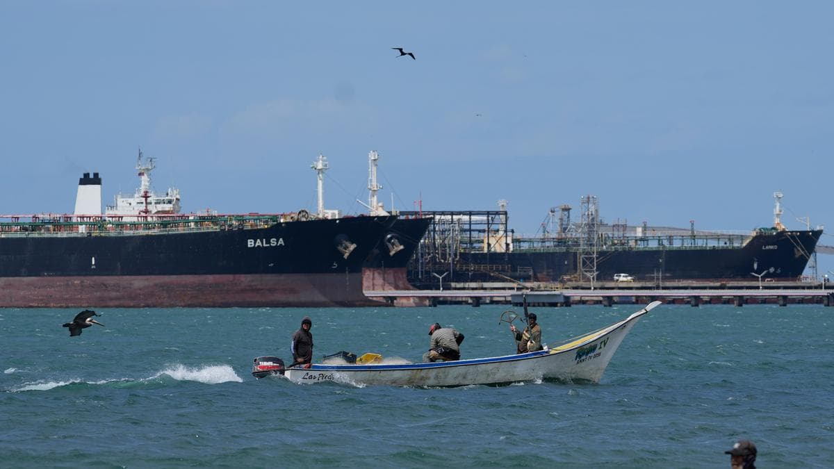 U.S. seizes Venezuela-linked tanker ahead of Trump-Machado meeting