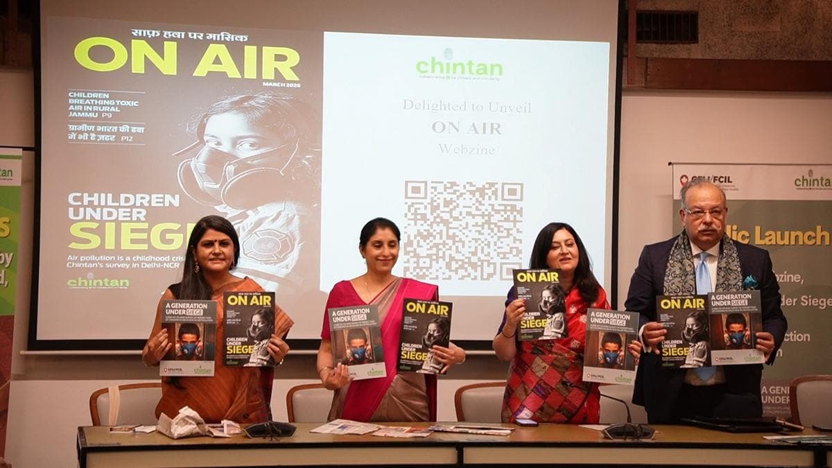 Air pollution taking toll on children’s mental and physical health, finds survey