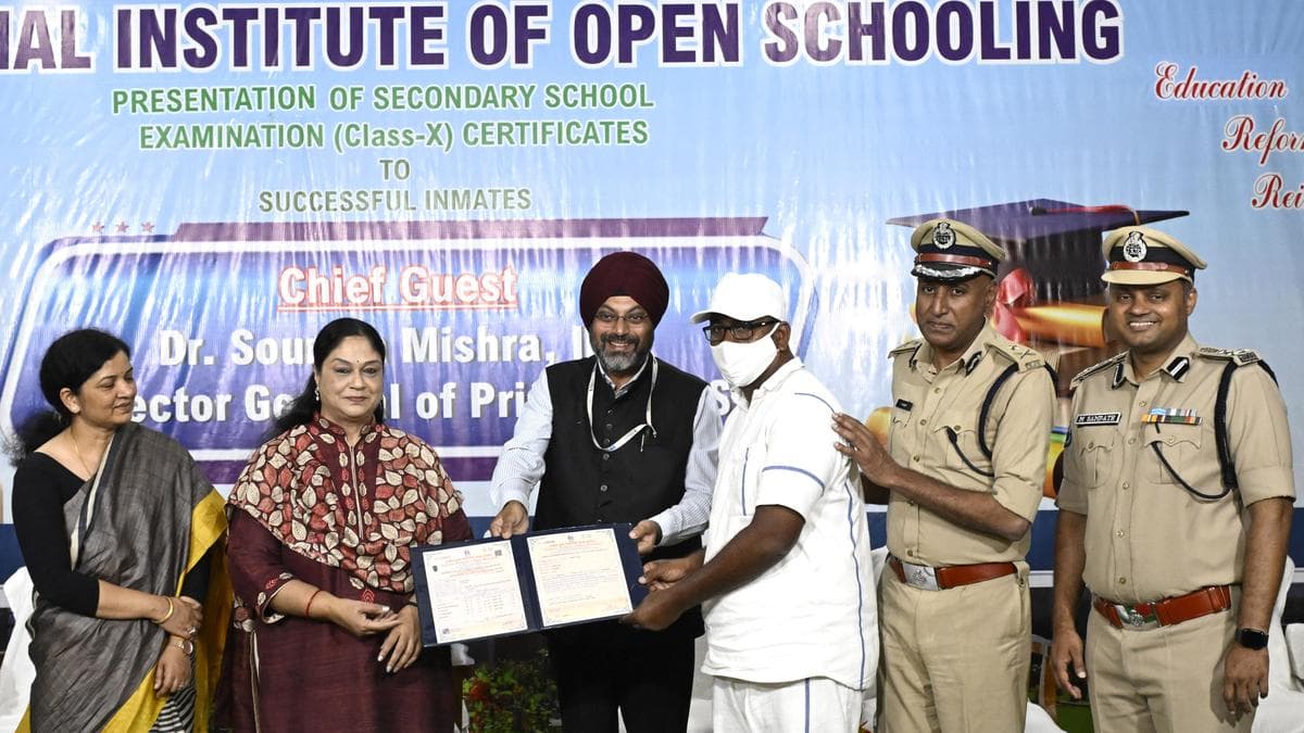 78 jail inmates clear SSC through NIOS, get special remission