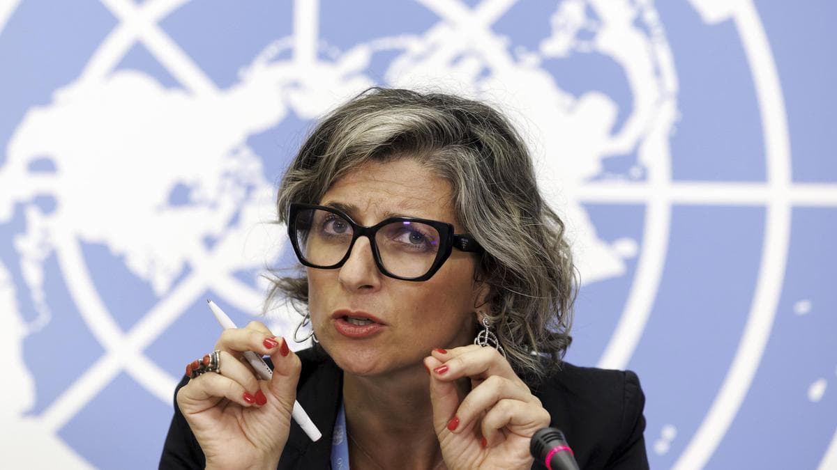 U.S. reimposes sanctions on UN expert on Palestinians