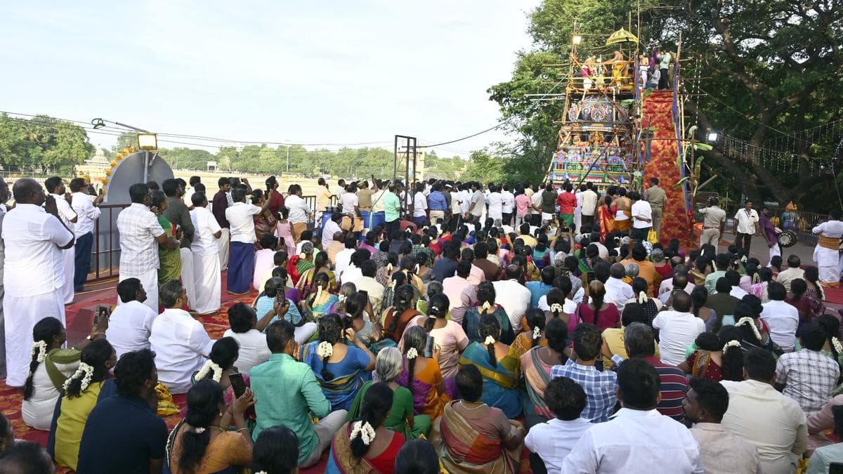 Mariamman Temple kumbabishekam performed in a grand manner in Madurai