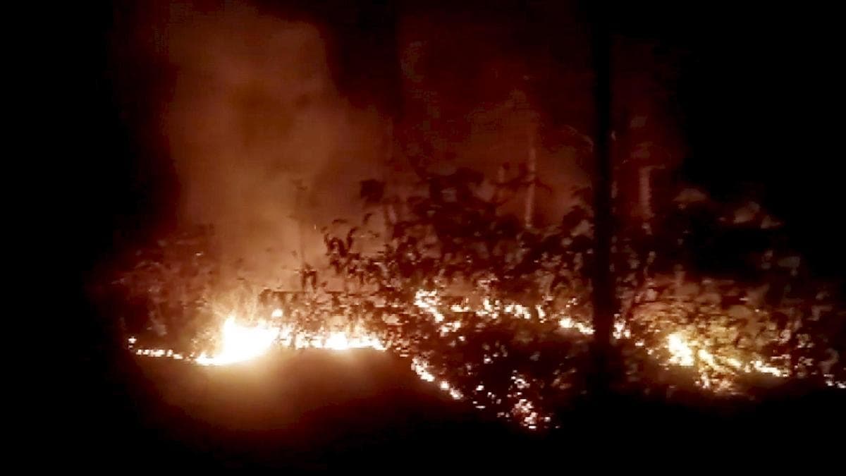 Indian Army, IAF contain major forest fire in Himachal’s Kasauli slopes
