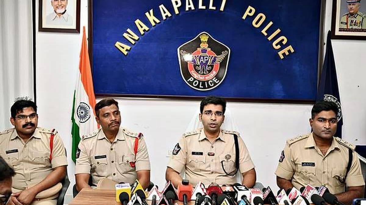 Anakapalli police conduct raids on firecracker manufacturing units