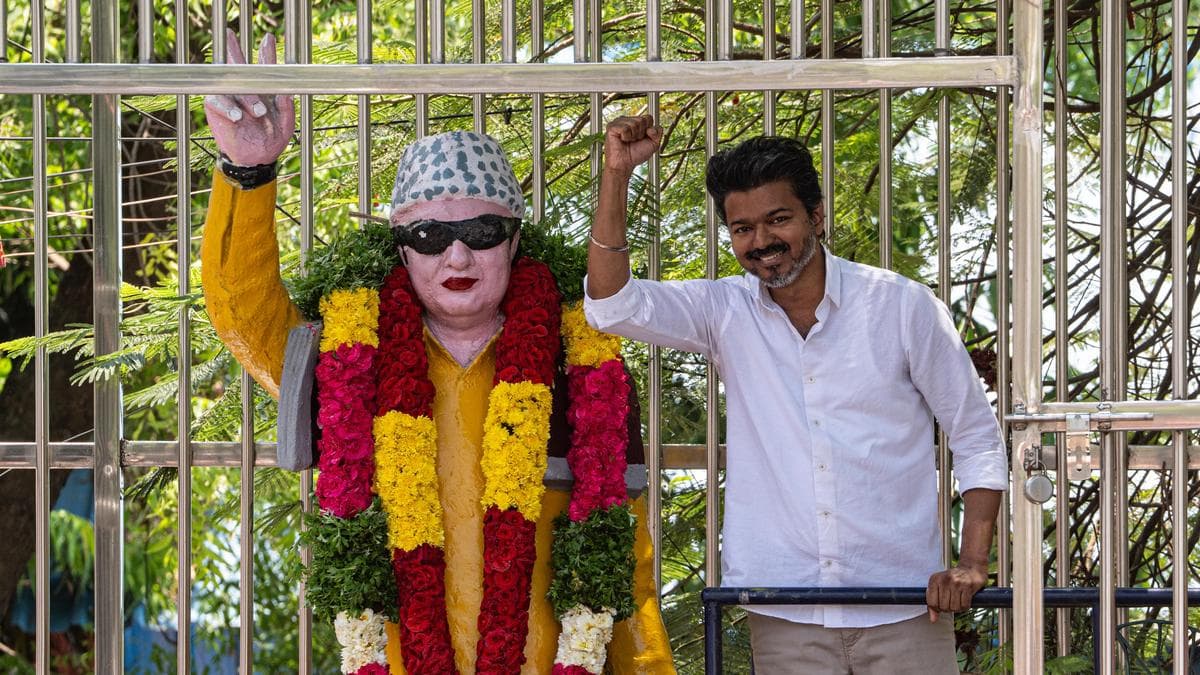 Both are actors who took the political route, but MGR-Vijay is a facile comparison