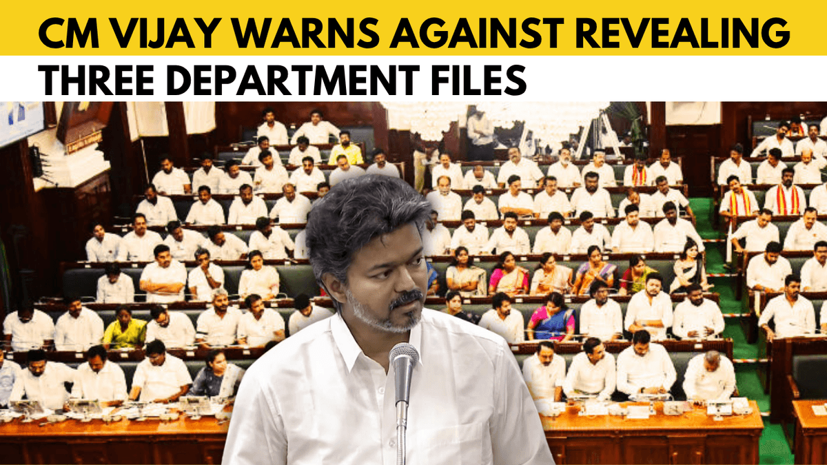 Vijay: Don’t force me to open files from three departments