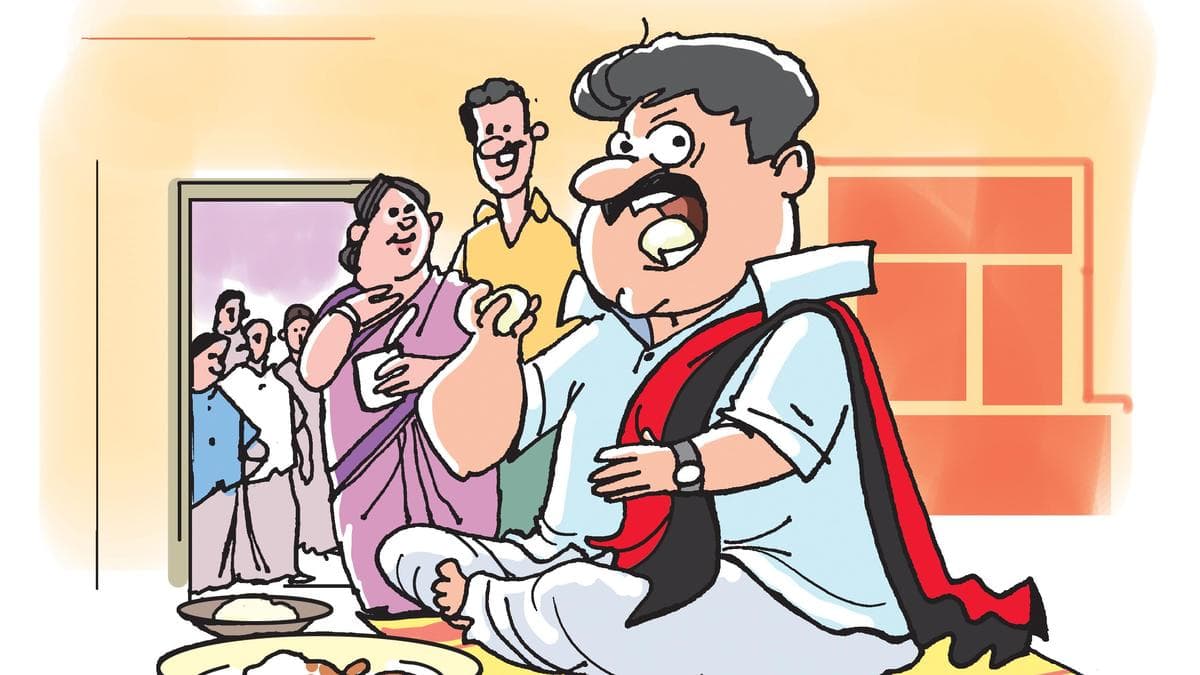 Capturing the political acumen of DMK men in a short story