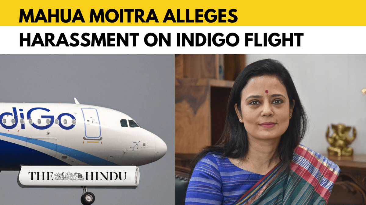 Mahua Moitra alleges harassment on IndiGo flight, seeks action