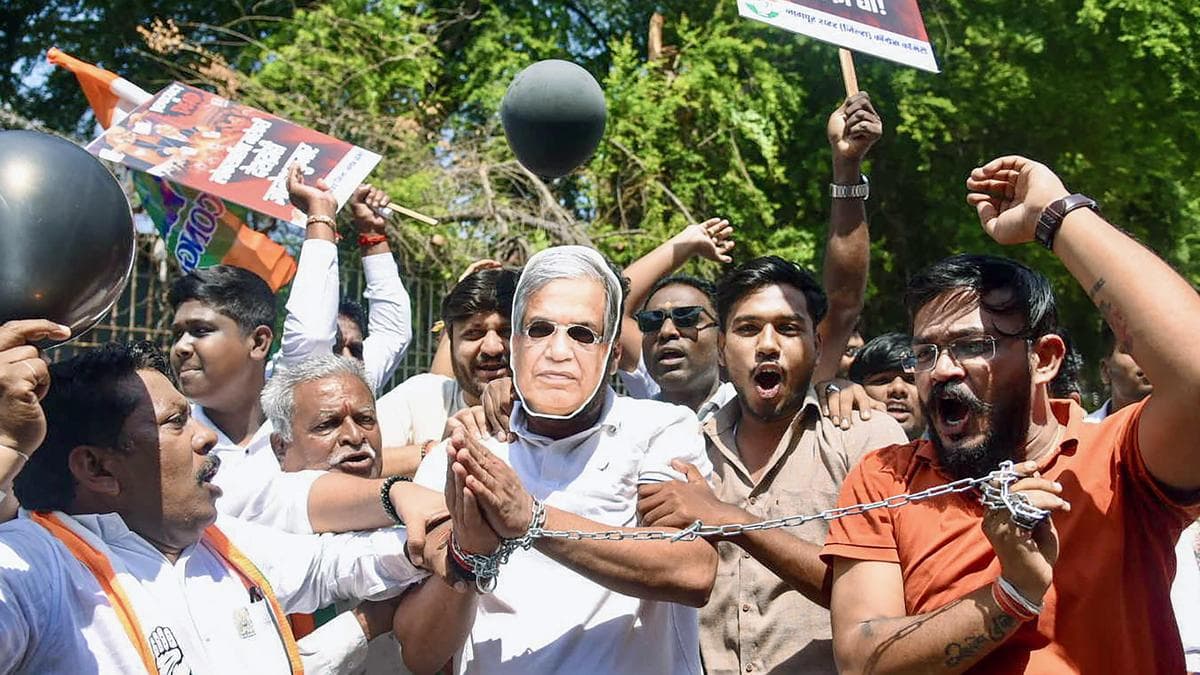 SIR row: Congress holds protest across Maharashtra seeking Gyanesh Kumar’s removal