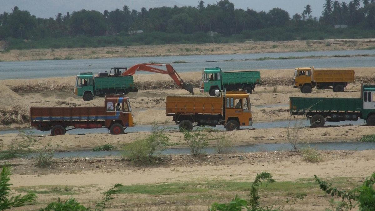 Karur police to use drones to check sand smuggling