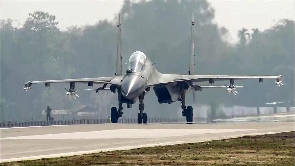 SU-30 MKI aircraft of IAF crashes in Assam’s Karbi Anglong, search operations underway