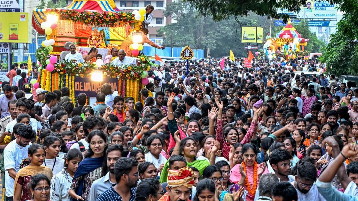 Annual Rath Yatra celebrated with religious fervour across Vizag