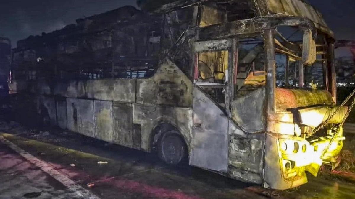 Greater Noida bus fire: booking manager arrested for negligence