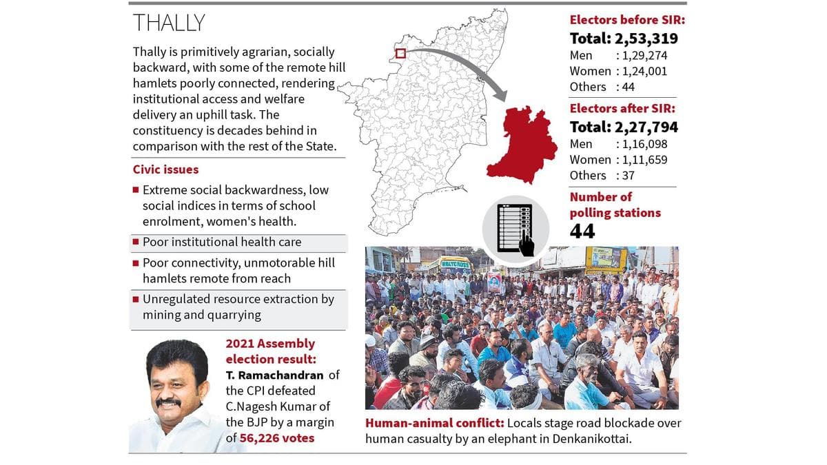 Two-cornered contest only in name at Thally, where CPI’s incumbent candidate remains formidable