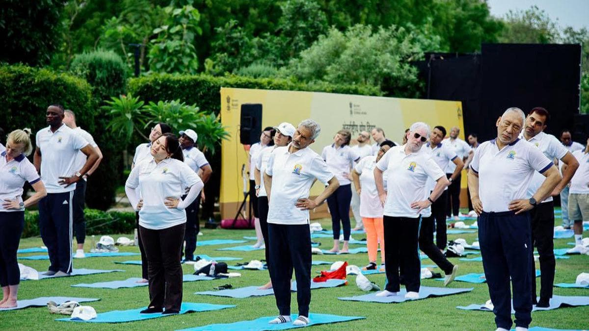 Diplomatic community joins Yoga Day celebrations