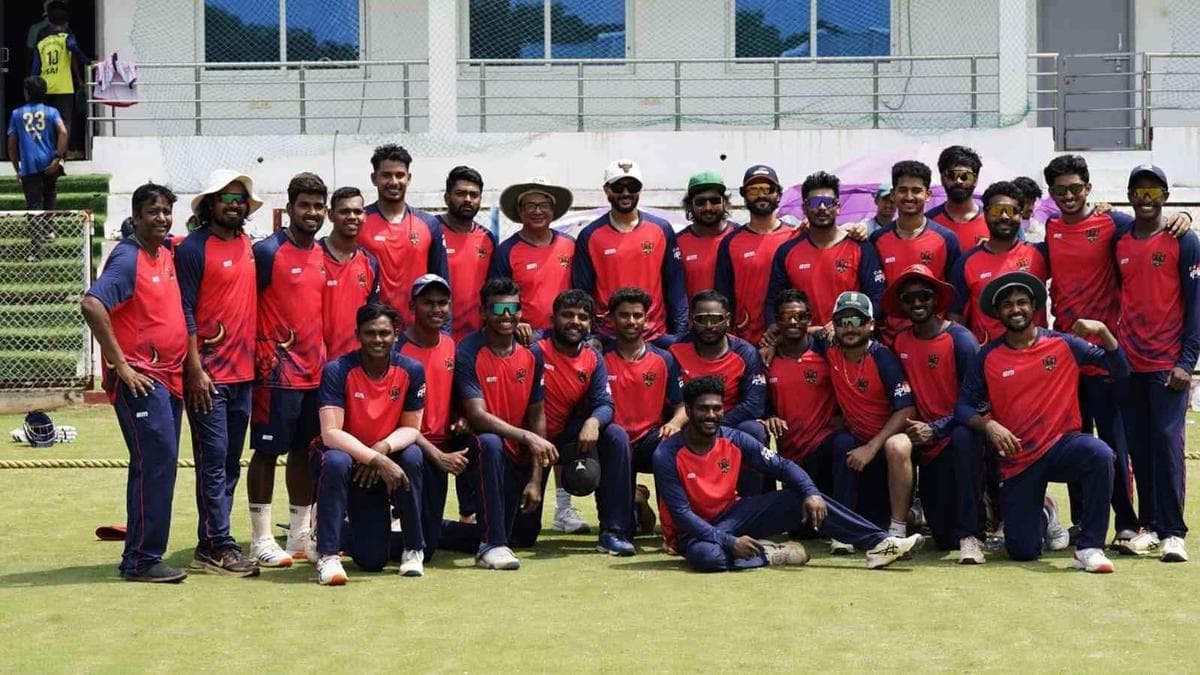 India all-rounder Nitish Reddy trains with APL teams in Vizianagaram
