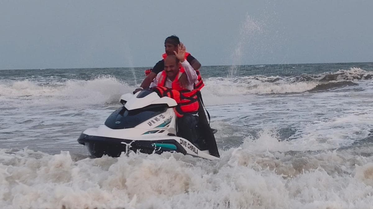 Bapatla forms adventure tourism safety panel; paramotor, jet ski rides launched at Chirala