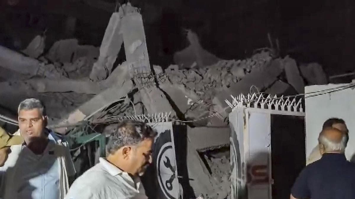 Three-storey building collapses in Delhi’s Saket; several feared trapped